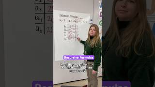 Recursive Formulas #iteachalgebra #math #mathematics #algebra #iteachmath