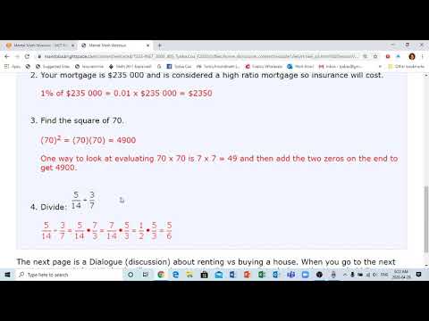 Mental Math LE6 HF ans