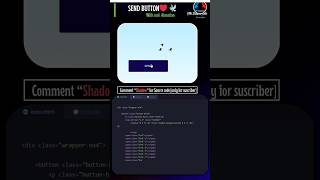 send button using bird effect 🐦  #coding #webdesign #htmlcss #css3 @Mr.Shadow_code