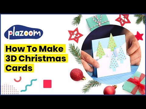 How to Make 3D Christmas Scenery Cards