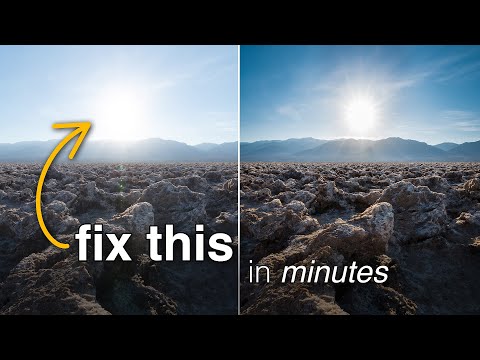 Taking Photos Directly Into the Sun WITHOUT Flare