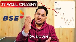 BSE SHARE CRASHES 12% 😰 WHAT TO DO NOW?