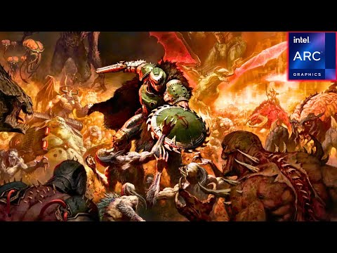Doom: The Dark Ages Tested On The Intel Arc B570 (Retest)