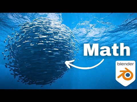 How to Simulate a 100.000+ Fish Swarm in Blender!