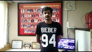 Darshan Barot Trained By Sofcon Ahmedabad | Advance Industrial Automation Course