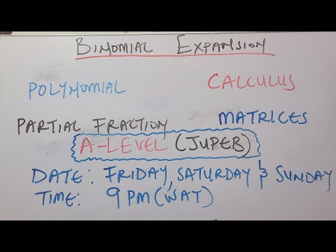 Test Correction 2 || JUPEB ALEVEL MATHEMATICS