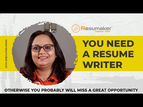 You Need a Resume Writer | Otherwise You Probably Will Miss A Great Opportunity