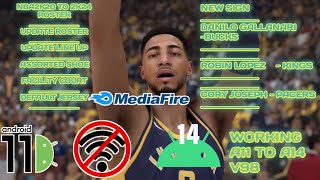 NBA2K20 TO 2K24 ROSTER DIRECT INSTALL NO NEED F1VM WORK A11 TO 14