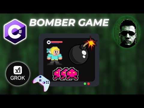 🎮 Build a C# Console Game with AI: Bomberman Clone Using Grok-Style Logic