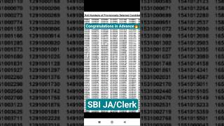 SBI JA Clerk final result🔥 SBI clerk result date #sbija2024 #sbiclerk #sbi #sbipo #sbijaresult #ssc