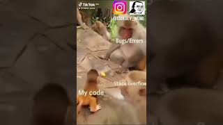 Stackoverflow Our Saviour | #codefun #geekylaughs #laughandlearn   #memesdaily #memesvideo #codememe