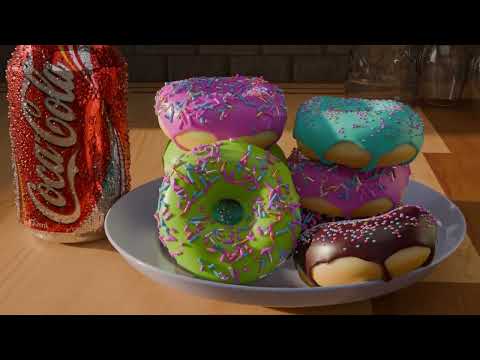 3D Donut Commercial