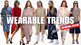 Most Wearable Spring 2026 Fashion Trends
