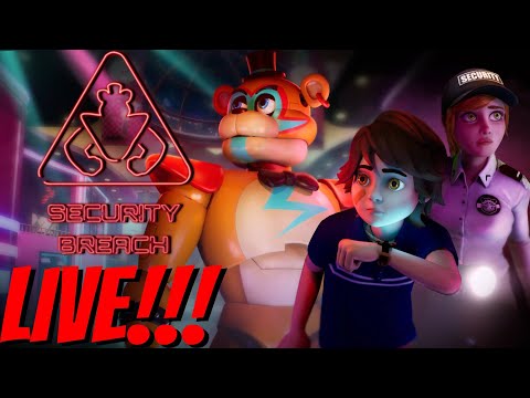 Not Gonna Lie I Both Love And Hate This Game | FNAF Security Breach Part 2 | LIVE!!!