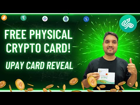 🎉 FREE Physical Crypto Card 💳🔥 Limited Time Offer! | UPay Card Review 🚀 #cryptocard #upaycard
