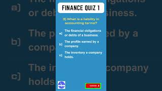 Accounting and Finance Quiz  1 | Learn Finance