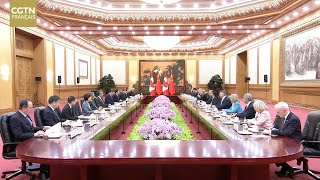 Xi Jinping rencontre le Premier ministre canadien
