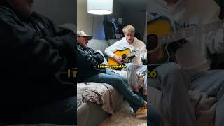 He had no idea his grandson could sing!😱👀