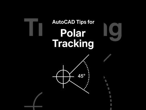 AutoCAD Polar Tracking – Draw Perfect Angles Fast!