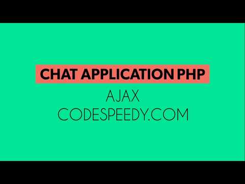 Chat Application With File Sharing System PHP AJAX Free Source Code