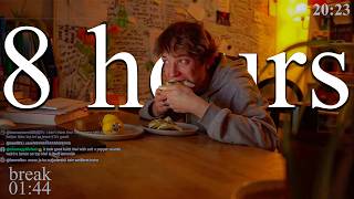 LIVE | 8-HOUR study with me 📚⛈️ rain sounds & pomodoro timer 60 & 10