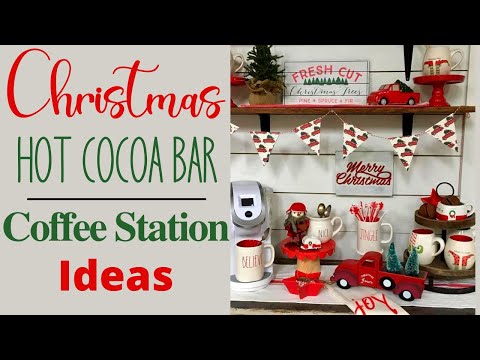 25 Awesome Christmas Hot Cocoa Bars & Coffee Stations