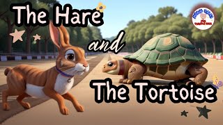 The Hare & the Tortoise | Patience and Perseverance #animationstory #fablesforkids #englishlearning