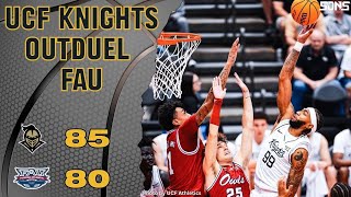UCF Men's Basketball outduels the FAU Owls, 85-80