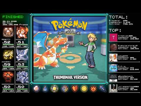 [Finished] Play Pokémon Red inside of a YouTube thumbnail!