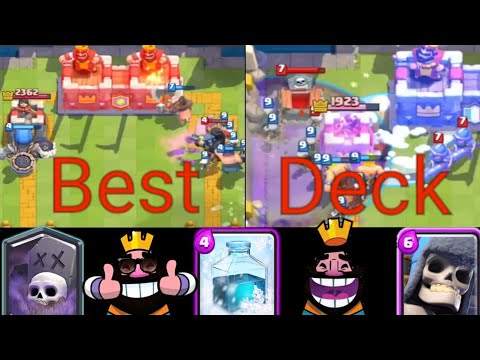 Graveyard Freeze Giant Skeleton Deck | Clash Royale | Best Deck