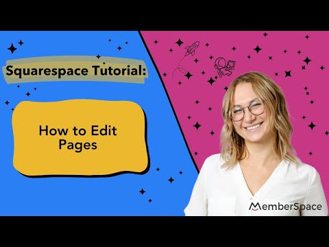 How to Edit Pages in Squarespace