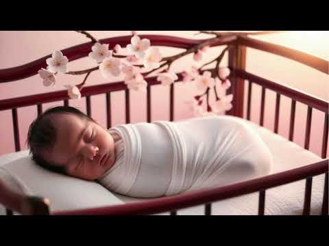 🌸 Eastern Serenity Lullaby | Soothing Asian-Inspired Sleep Music for Babies | Tiny Dreamers