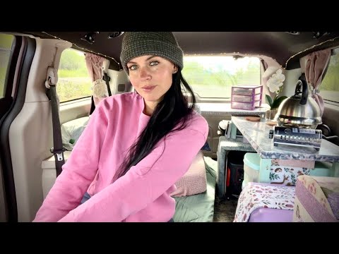 ALONE (for now) on the Road | Slow, Cold, & Cozy Minivan-Life | The Road to Alaska Ep. 3