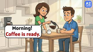 A Busy Day in English | Slow Conversations for Beginners (A1–A2)
