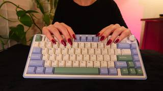 ASMR In-Depth Keyboard Tour  ⌨️✨ Soft-Spoken 💤 Typing Sounds, Mechanical, Thocky/Creamy, Typewriter