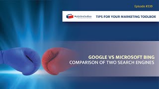 Google Vs Bing Comparison