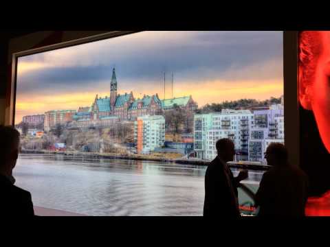 LED Display Demo in ISE 2014 Exhibition