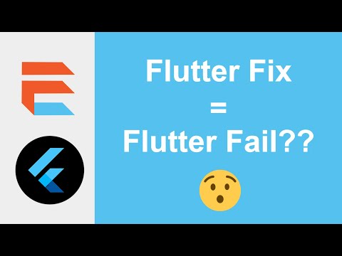 Testing How Flutter Fix Works (+ How to Update Deprecations)