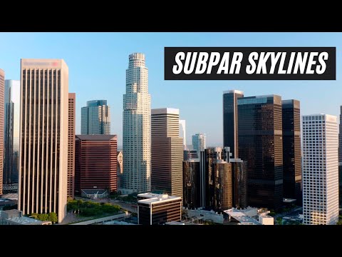 The 10 Most Underwhelming Skylines in the US (given their population)