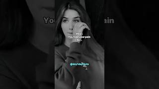 POV : You hide your pain 😭💔 #shortfeed #relatabe #fypviralシ #aestheic #sadsong #astheticmusic