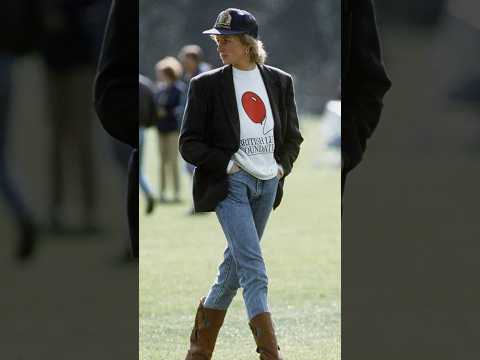 Princess Diana’s Street Style👑🔥#princessdiana #fashion #streetstyle #shorts