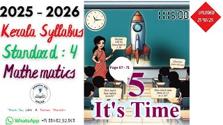 Class 4 Maths Unit 5 It's Time (Page 67 - 71) @GeneralEduOnline