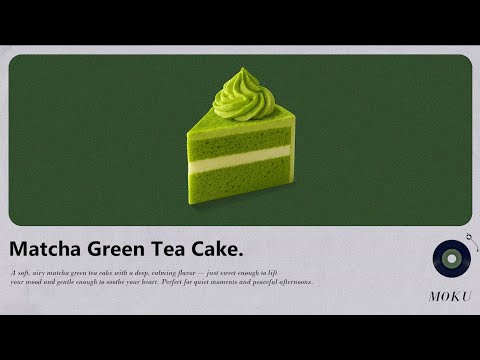 Matcha Green Tea Cake.
