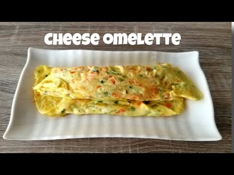 Cheese omelette | Easy and healthy breakfast recipe. #egg #breakfastrecipe