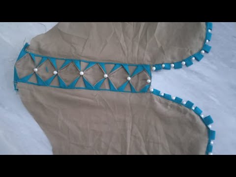 Latest Sleeve Design with Piping