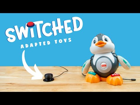 How to Switch Adapt the Fisher-Price Cool Beats Penguin | Accessible Play for All
