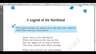 Class IX C  Subject English Topic A Legend to Northland  Anjula Agarwal
