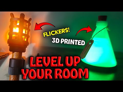 3D Prints To LEVEL UP Your Gaming Room!