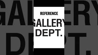 Gallery Dept. Logo Redesign #graphicdesign #gallerydept #logo #starrystudios #fyp