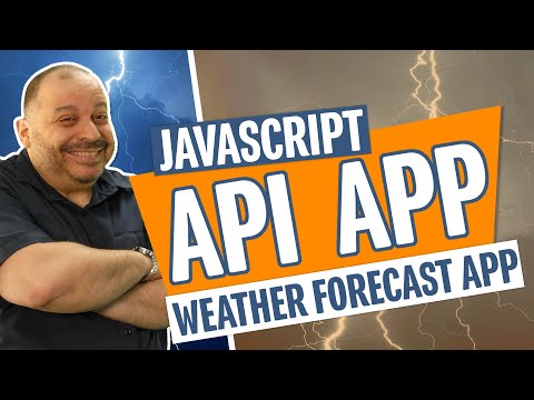 Javascript Api App | Weather Forecast App For Beginners